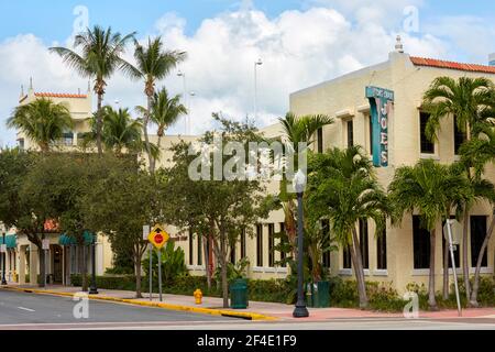 Joe's Stone Crab restaurant in Miami South Beach on Washington Ave in Florida USA Stock Photo