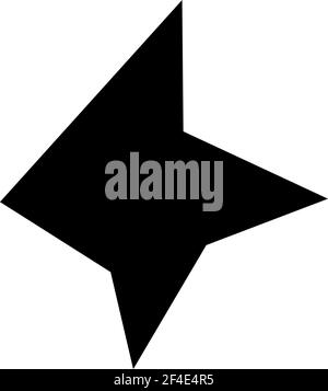 Edgy, geometric random amorph, amorphous shape, element vector — Stock ...