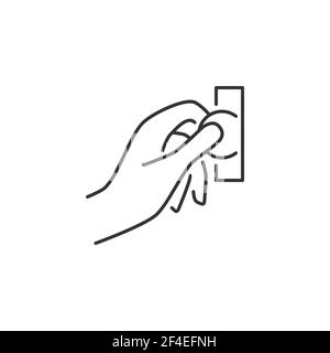 Laundry money icon. Outline Laundry money vector icon for web design ...