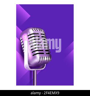 Science Conference Creative Promo Banner Vector Illustration Stock Vector