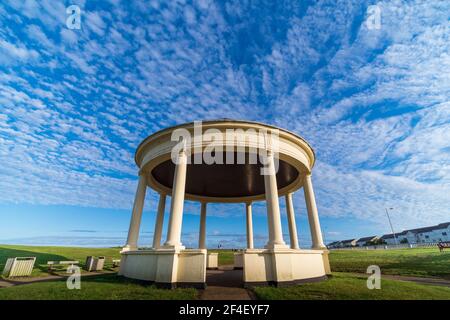 The Bandstand, South Beach, Blyth, Northumberland Stock Photo