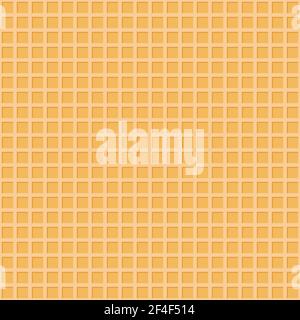 Wafer seamless pattern texture background. Vector Illustration Stock Vector