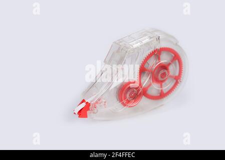Correction roller on a white background Stock Photo
