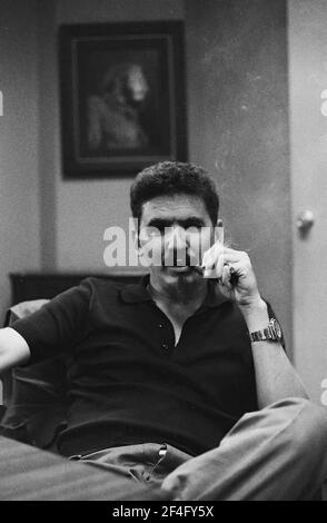 Half-length portrait of Cuba leader Comandante Ramiro Valdes, Cuba, 1964. From the Deena Stryker photographs collection. () Stock Photo