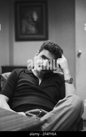 Half-length portrait of Cuba leader Comandante Ramiro Valdes, Cuba, 1964. From the Deena Stryker photographs collection. () Stock Photo