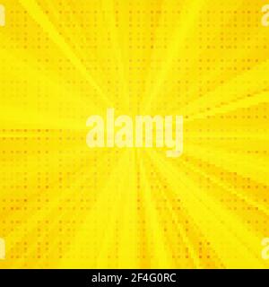 Abstract pixel orange background. Vector illustration Stock Vector