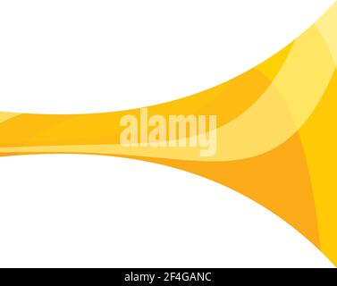 Dynamic texture orange background vector illustration Stock Vector