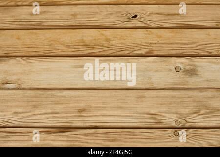 Wood background with knots and natural grains in tan, yellow and brown tones. Foreground Stock Photo