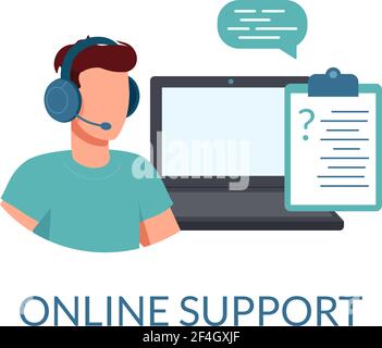 Girl records podcast, conducts a webinar, online courses, the concept of an educational podcast. The blogger is recording audio. Can be used for web banner, infographic. Vector Illustration, isolated Stock Vector