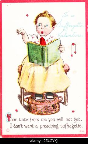 My Valentine - Women's suffrage in the United States 1840' 1920' - Anti ...