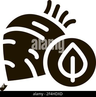 Beet Vegetable Icon Vector Glyph Illustration Stock Vector
