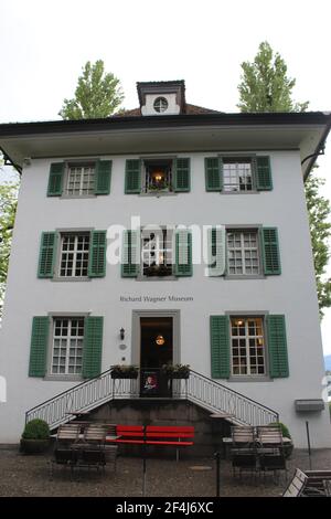 Richard Wagner Museum in Lucerne Stock Photo