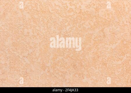 Light beige sand plaster wall texture stucco modern interior background. Stock Photo
