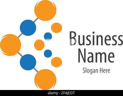 Molecule vector icon illustration design Stock Vector