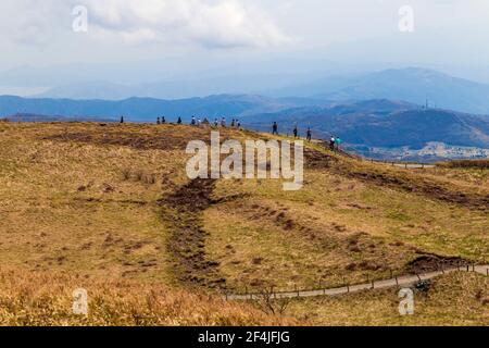 Mt. Komagatake in Hakone town, Kanagawa, Japan. Stock Photo