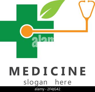 Medical cross logo creative vector icon illustration design Stock Vector