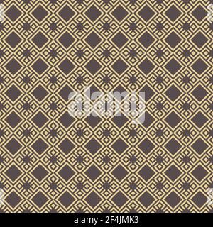 Seamless Abstract Vector Geometric Pattern With Rhombuses Stock Vector