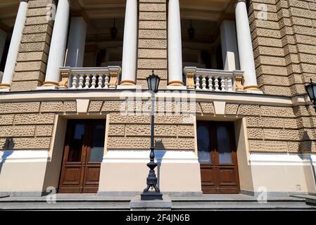 Odessa National Academic Theater of Opera and Ballet, Ukraine. Stock Photo