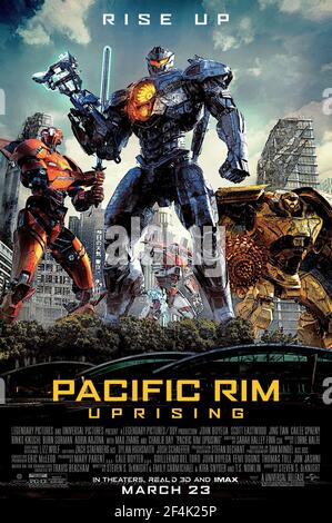 Pacific Rim Uprising (2018) Poster Stock Photo - Alamy