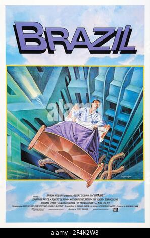 BRAZIL -1985 POSTER Stock Photo - Alamy