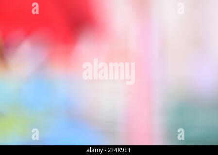 colorful blur background, Abstract blurred gradient mesh background in bright rainbow colors Stock Photo