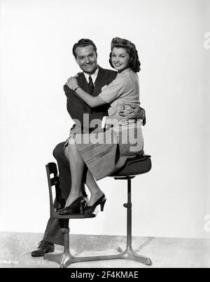 RED SKELTON and ESTHER WILLIAMS in BATHING BEAUTY (1944), directed by GEORGE SIDNEY. Credit: M.G.M / Album Stock Photo