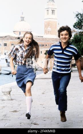 DIANE LANE and THELONIOUS BERNARD in A LITTLE ROMANCE (1979), directed by GEORGE ROY HILL. Credit: WARNER BROS. / Album Stock Photo