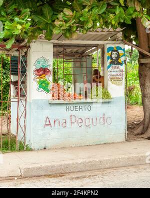 Lifestyle in Santa Clara city, Villa Clara, Cuba-Year 2012 Stock Photo
