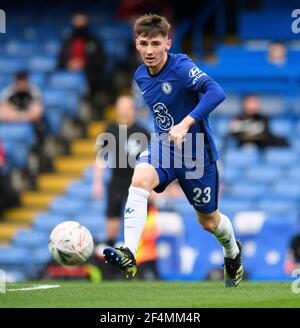 Stamford Bridge, London, 21 Mar 2021  Chelsea's Billy Gilmour during their FA Cup match against Sheffield United Picture Credit : © Mark Pain / Alamy Live News Stock Photo