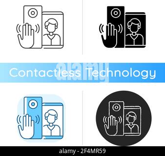Video intercoms icon Stock Vector