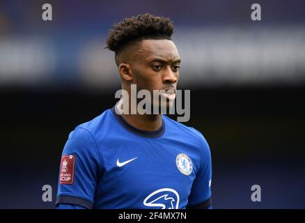Stamford Bridge, London, 21 Mar 2021  Chelsea's Callum Hudson-Odoi during their FA Cup match against Sheffield United Picture Credit : © Mark Pain / Alamy Live News Stock Photo