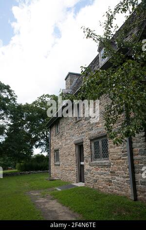 Henry Whitfield House in Gilford, Connecticut. Stock Photo