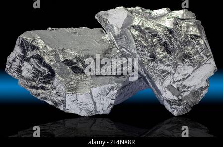 Chromium is a chemical element with the symbol Cr and atomic number 24. Stock Photo