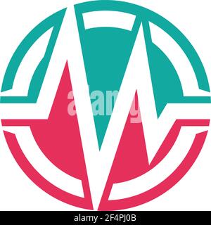 Pulse icon logo vector  illustration design Stock Vector