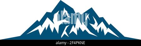 Mountain logo template vector icon illustration design Stock Vector