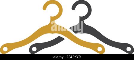 Hanger logo template vector icon design Stock Vector