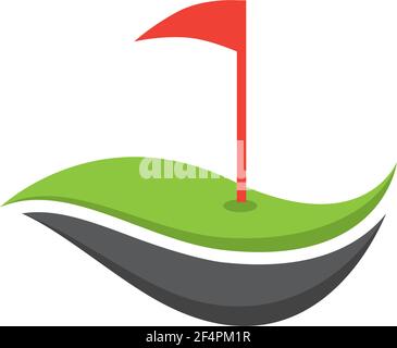 Golf  logo template vector icon design Stock Vector