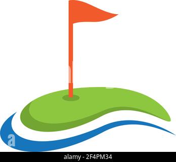 Golf  logo template vector icon design Stock Vector