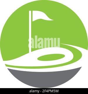 Golf  logo template vector icon design Stock Vector