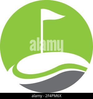Golf  logo template vector icon design Stock Vector