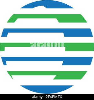 Global logo images Stock Vector