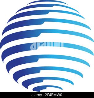 Global logo images Stock Vector