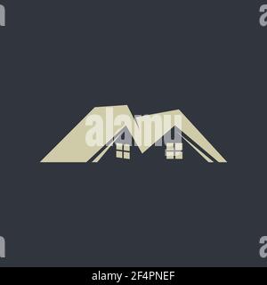 Real estate logo images Stock Vector