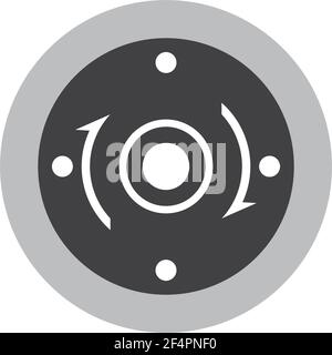 Grinding logo images Stock Vector