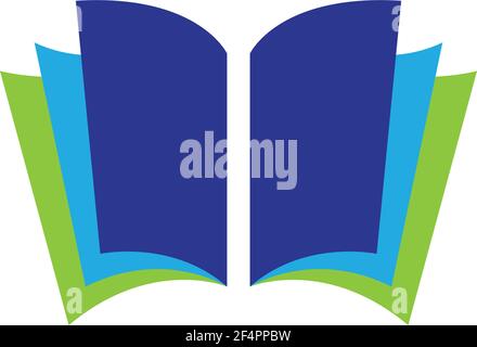 Book logo images Stock Vector