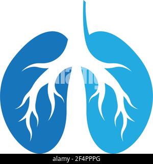 Lung logo images Stock Vector