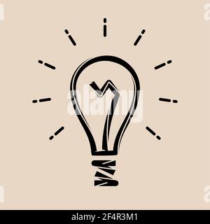 Bulb Icon Set Vector Illustration Stock Vector