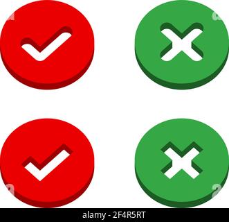 Check Mark Icon Vector Illustration Stock Vector