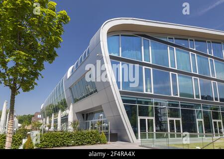 geography / travel, Germany, North Rhine-Westphalia, Bonn, Kameha Grand hotel at east of the Rhine wat, Additional-Rights-Clearance-Info-Not-Available Stock Photo