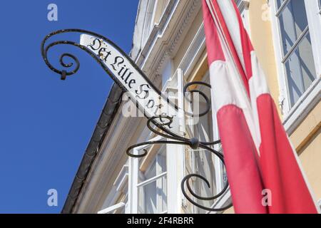 geography / travel, Denmark, Syddanmark, isle Aero, old town alleys in Aeroskobing, isle Aero, Ærø, Da, Additional-Rights-Clearance-Info-Not-Available Stock Photo